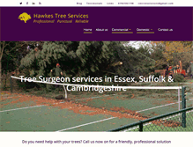 Tablet Screenshot of hawkestreeservices.co.uk.gridhosted.co.uk